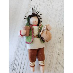 heart felt cannon Jack beanstalk ornament falls RARE Xmas‎ unique tree